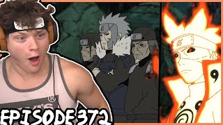 THE FOUR HOKAGE JOIN THE WAR Naruto Shippuden REACTION Episode 372 [upl. by Ydnarb]