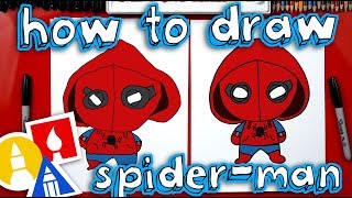 How To Draw SpiderMan Homecoming [upl. by Isidore135]