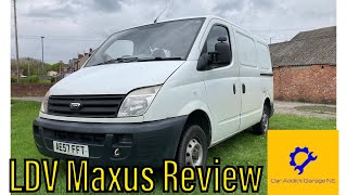 LDV Maxus Review  Day Van  Camper Van ldv maxus vanlife van camper vanconversion [upl. by Notgnirrac]