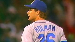 Holman loses perfect game with Phelps homer [upl. by Eblehs]