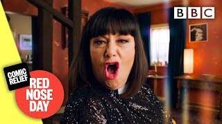 The Vicar of Dibley rocks Juice by Lizzo comicrelief Day 2021  BBC [upl. by Ozmo]