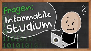 Top 10 Fragen zum InformatikStudium [upl. by Colson914]