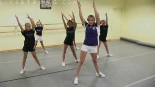 How to Do Cheerleading Dance Combinations [upl. by Paugh655]