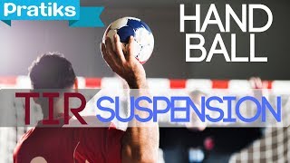 Handball  Comment faire un tir en suspension [upl. by Marlie681]