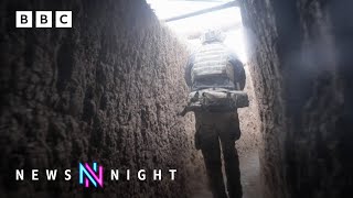 Inside Ukraine’s war frontlines against Russia in Donbas  BBC Newsnight [upl. by Yspyg]