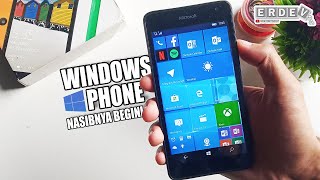 WINDOWS PHONE DI TAHUN 2021  Microsoft Lumia 535 Update Windows 10 Mobile [upl. by Sanderson367]