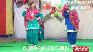 Hulle Hullare  Punjabi Song  Punjabi Gidda  Dance Performance  Choreographed by Shilpa [upl. by Phillis180]