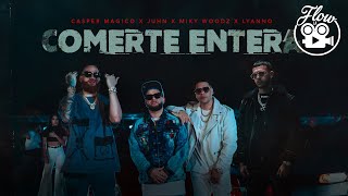 Casper Magico Juhn Miky Woodz Lyanno  Comerte Entera Video Oficial [upl. by Canty]