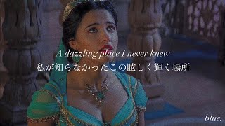 ［和訳］A Whole New World  Mena MassoudampNaomi Scott [upl. by Nwahsud]