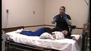 RT Chest Physiotherapy Demonstration [upl. by Dlonyer288]