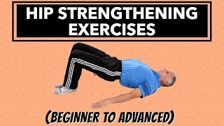 Exercises to Strengthen All 3 Glutes amp Help Decrease Hip Pain Beginner amp Advanced [upl. by Marinelli]