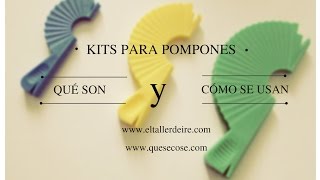 Cómo usar kits para pompones [upl. by Gunner416]