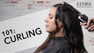 101 Curling Hair  Kenra Professional [upl. by Lanos]