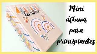 Tutorial ✂️ MINI ALBUM scrapbooking para PRINCIPIANTES ✨  Lomo SHAKER✨ [upl. by Ecart]