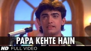 Papa Kehte Hain Bada Naam Karega Video Song  Qayamat Se Qayamat Tak  Udit Narayan  Aamir Khan [upl. by Selrhc870]