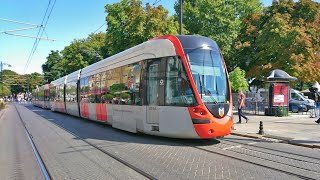 Istanbul T1 KabatasBagcilar Tramway Sultanahmet Tram [upl. by Moitoso]