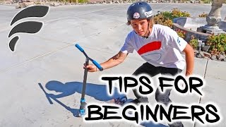 TOP 5 EASIESTBASIC SCOOTER TRICKS HOW TO [upl. by Notsob]