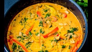 Thai Red Chicken Curry [upl. by Elegna779]