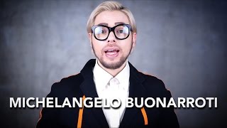 HOW TO PRONOUNCE MICHELANGELO BUONARROTI [upl. by Pyszka]