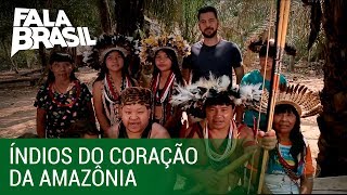 Aldeia indígena da Amazônia recebe turistas e mostra seus costumes [upl. by Yuh]