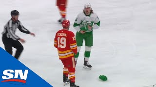 Matthew Tkachuk Gets Under The Maple Leafs Skin  NHL Fights Of The Week [upl. by Gujral]