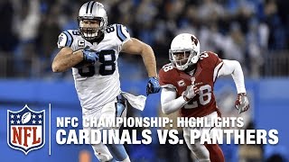 Cardinals vs Panthers  NFC Championship Highlights  NFL [upl. by Slack]