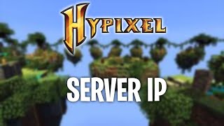 HYPIXEL SERVER IP 2021 [upl. by Nov]