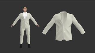 95 Marvelous Designer Suit Jacket [upl. by Ellebanna]