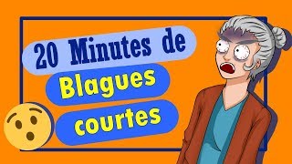 20 minutes de blagues courtes la guerre des blagues COMPILATION [upl. by Malvia]