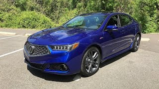 2018 Acura TLX ASpec SHAWD – Redline Review [upl. by Bac]