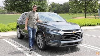 2019 Chevy Blazer Premier AWD Test Drive Video Review [upl. by Aspa]