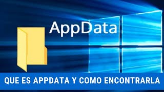 Como mostrar carpetas ocultas AppData en Windows [upl. by Heng]