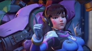 Overwatch origins edition Dva highlight 34 [upl. by Esinyt]