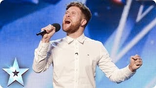 Micky Dumoulin sings Bring Him Home  Britains Got Talent 2014 [upl. by Iden]