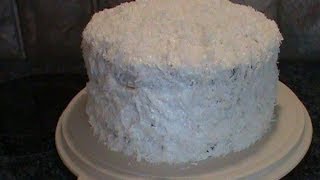 OldFashion 1950s Coconut Layer Cake [upl. by Daisy]