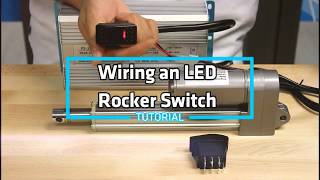 HowTo Wire an LED Rocker Switch [upl. by Low170]