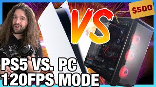 PlayStation 5 120FPS Mode vs PC 120FPS Benchmarks amp Graphics Quality Comparison [upl. by Nodyroc]