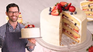 Amazing Berry Chantilly Cake Recipe [upl. by Okihcas389]