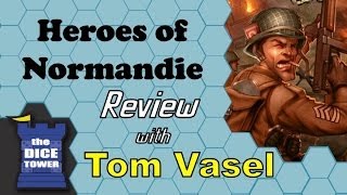 Heroes of Normandie Review  with Tom Vasel [upl. by Naik]