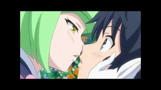 Francesca and Linze Kiss Touya [upl. by Shargel]