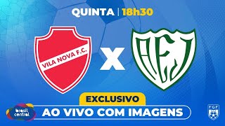 VILA NOVA X JATAIENSE  AO VIVO COM IMAGENS  GOIANÃO 2025 NA TBC  06032025 [upl. by Abihsot]