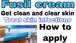 Fusil cream uses in urdu hindi  Fusidic acid cream review  how to apply  side effects [upl. by Ladnar]