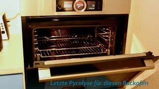 Bosch HBG676ES1 Pyrolyse Backofen Test 3 [upl. by Romonda]