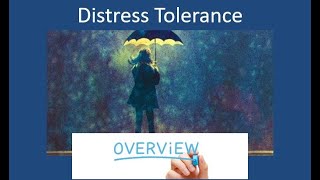 DBT  Distress Tolerance  Quick Overview of All Skills [upl. by Aniuqahs785]