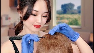 ASMR Doctor Scalp Check and Treatment [upl. by Yetsirhc]