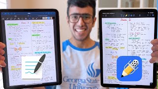 Goodnotes vs Notability BEST iPad Notetaking App 2020 🔥 [upl. by Onida]