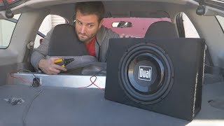 How bad is the 70 subwoofer from Walmart Install  Review [upl. by Olimpia854]