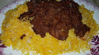 Mapishi ya BIRIANI ya haraka Quick Biryani recipeiftar recipes [upl. by Ninerb]