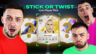 STICK OR TWIST ICON PICKS DECIDE OUR TEAM [upl. by Colan]