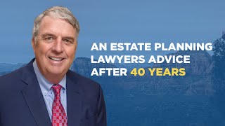 40 Years of Estate Planning Advice Matt Dana  Dana Whiting Law [upl. by Enajiram]